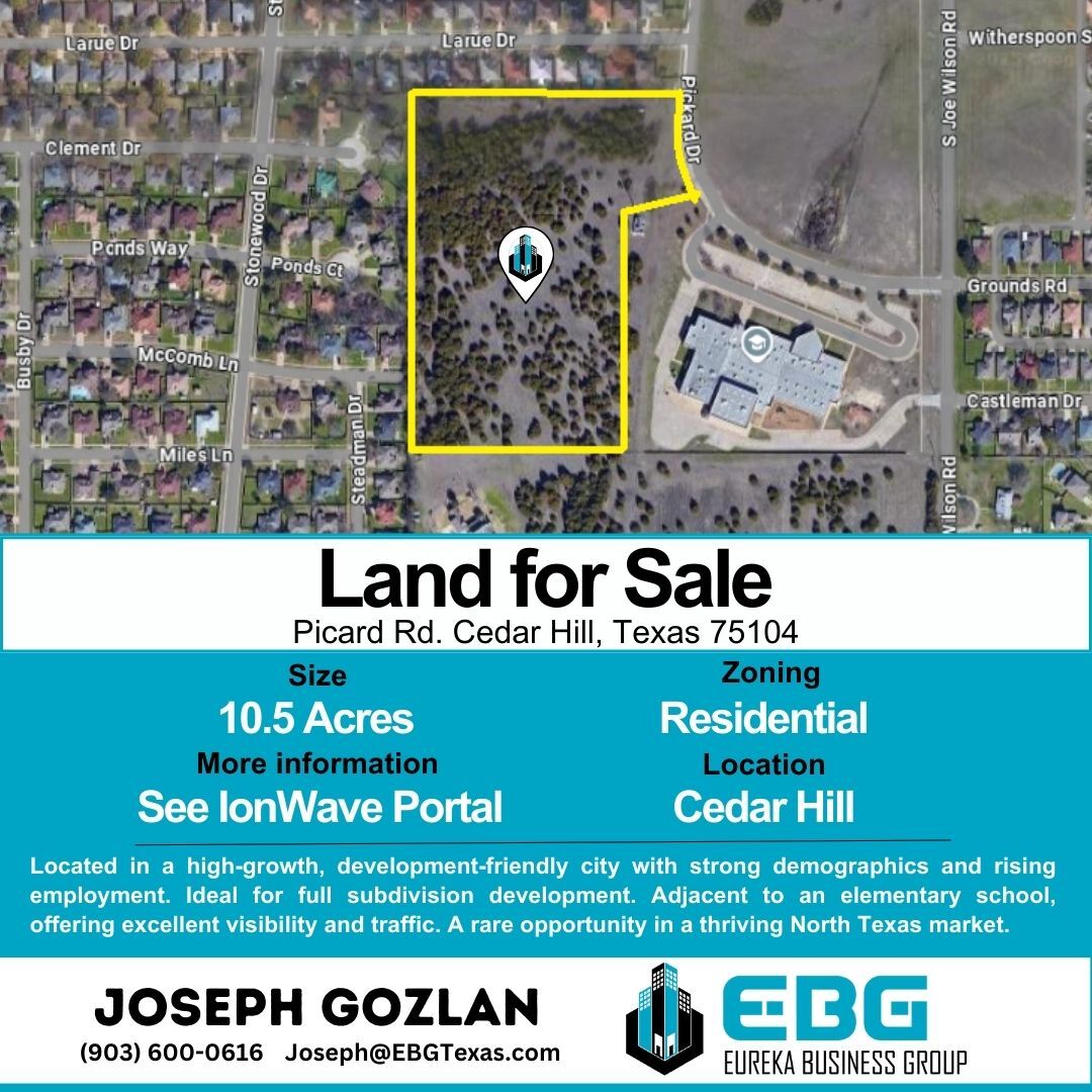 975 Pickard Dr, Cedar Hill, TX à vendre Photo du bâtiment- Image 1 de 1