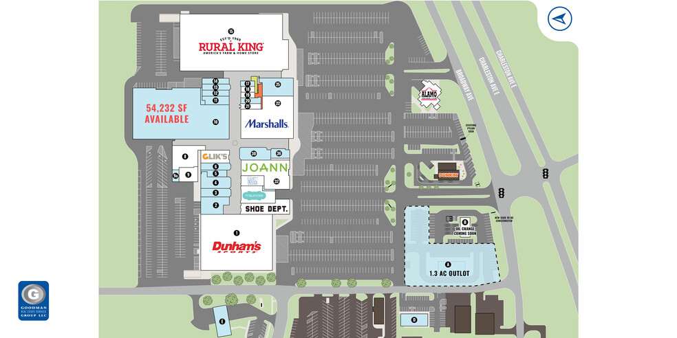 Cross County Mall Outlots portfolio of 2 properties for sale on LoopNet.ca - Site Plan - Image 2 of 6