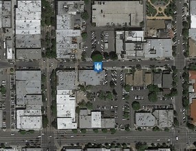 108-118 E Amerige Ave, Fullerton, CA - Aerial  map view