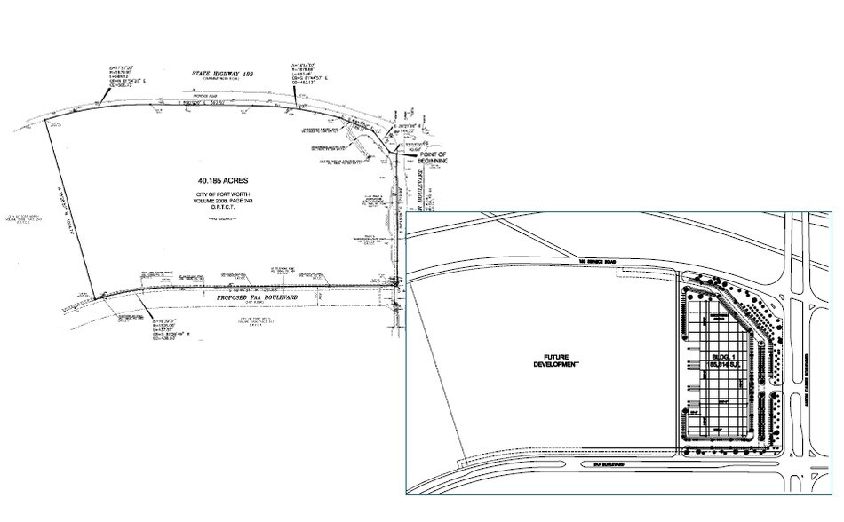 14401 FAA Blvd, Fort Worth, TX à louer - Plan de site - Image 2 de 4