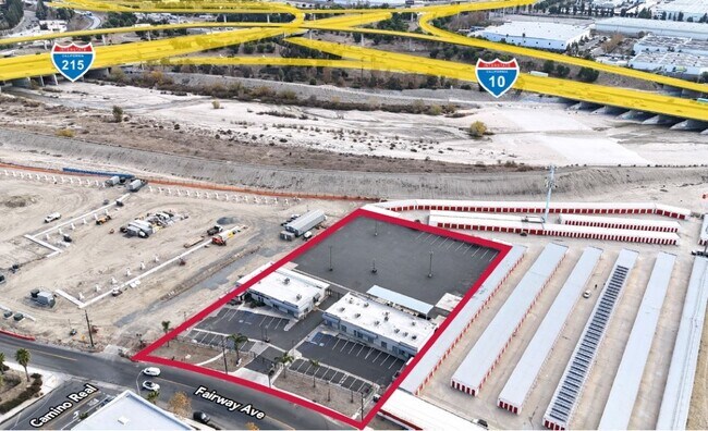 Plus de détails pour 1610 Fairway Dr, Colton, CA - Terrain à louer