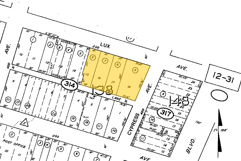 421 Cypress Ave, South San Francisco, CA à vendre - Plan cadastral - Image 2 de 6