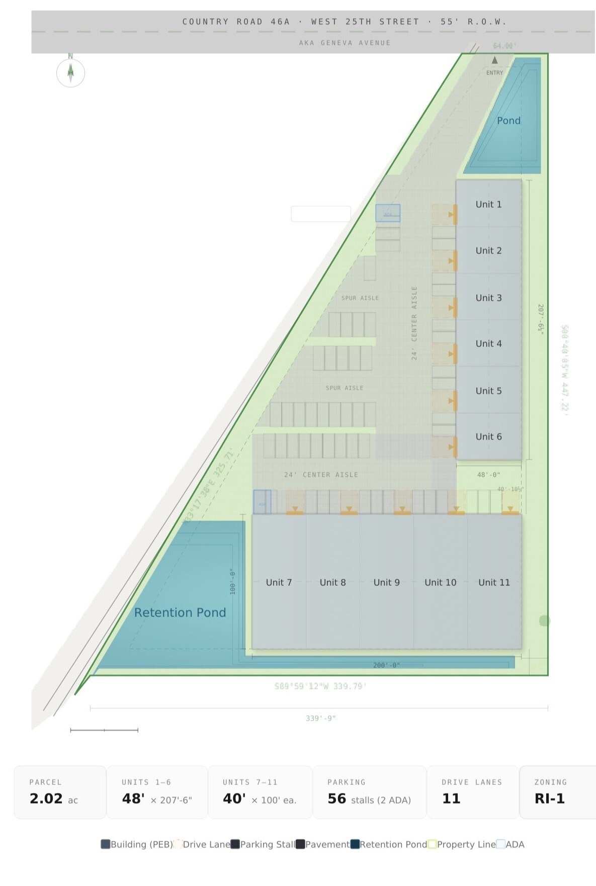 2175-2185 W 25th St, Sanford, FL à vendre Photo principale- Image 1 de 16