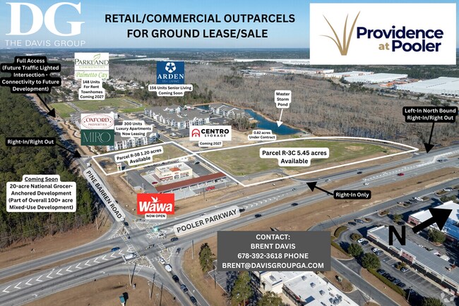 More details for 1440 Pooler Pky, Pooler, GA - Land for Lease