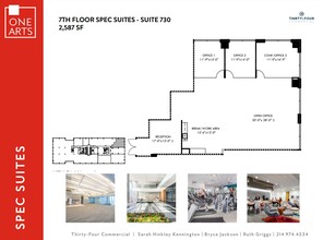 1722 Routh St, Dallas, TX à louer Plan d’étage- Image 1 de 1