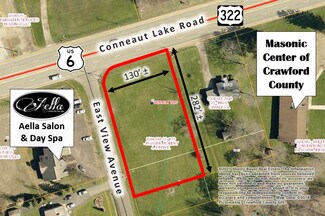 Plus de détails pour Conneaut Lake 71, Meadville, PA - Terrain à vendre