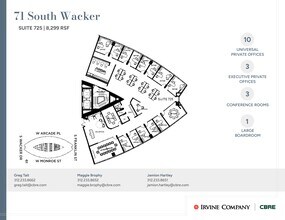 71 S Wacker Dr, Chicago, IL for lease Site Plan- Image 1 of 1