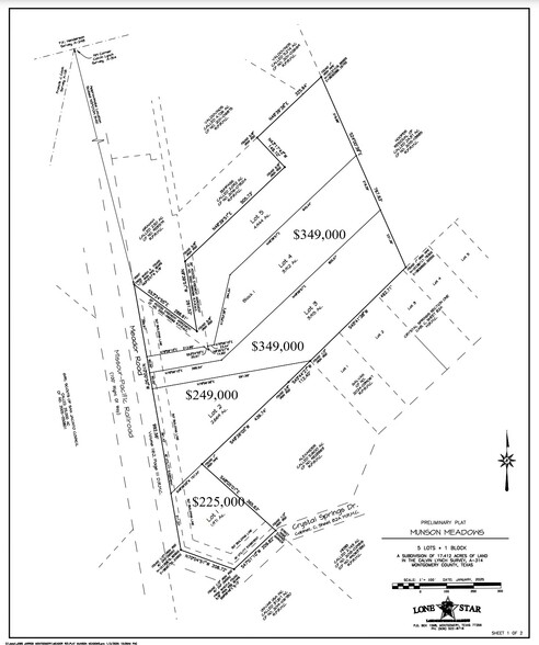 3.912 Acres Meador Road, Conroe, TX à vendre - Photo du bâtiment - Image 2 de 2