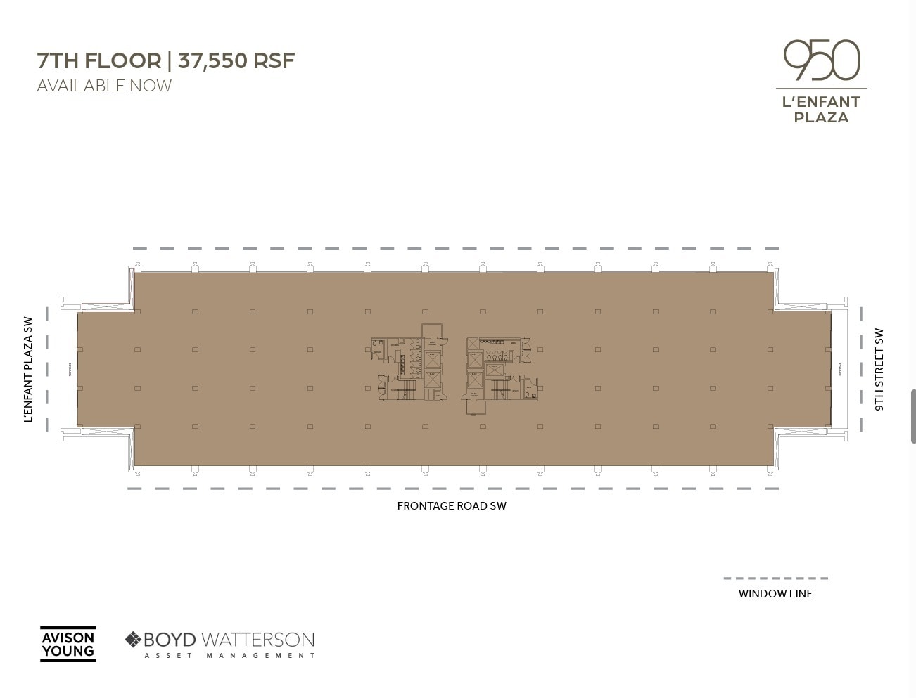 950 L'Enfant Plz SW, Washington, DC for lease Floor Plan- Image 1 of 1