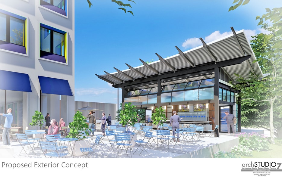 W 3rd St, Winston-Salem, NC for lease - Building Photo - Image 2 of 20