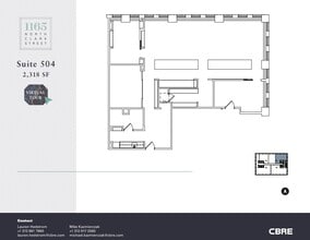 1165 N Clark St, Chicago, IL à louer Plan d’étage- Image 1 de 12