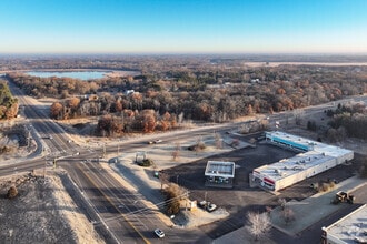 3122-3166 NW Viking Blvd, Cedar, MN - AERIAL  map view