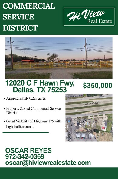12020 C F Hawn Fwy, Dallas, TX à vendre - Photo du bâtiment - Image 2 de 2