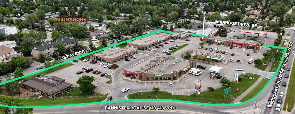 15422 Bannister Rd SE, Calgary, AB for lease - Aerial - Image 2 of 2