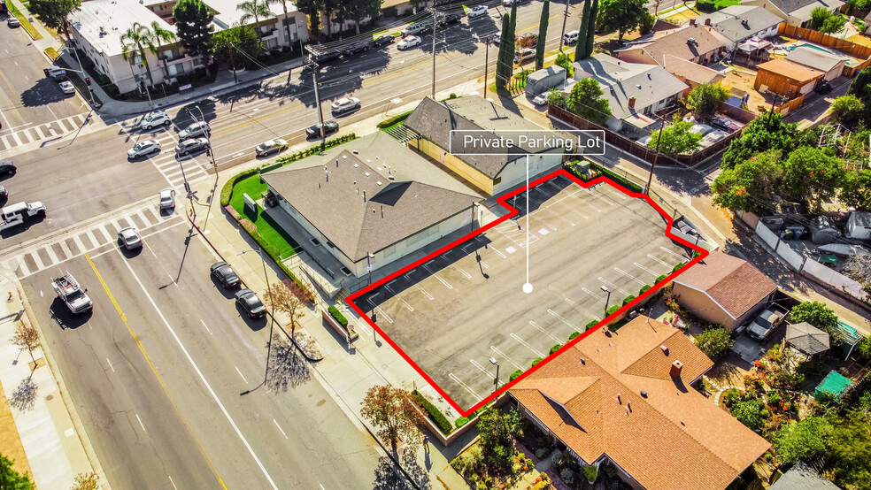 16605 Devonshire St, Granada Hills, CA for lease - Aerial - Image 3 of 10