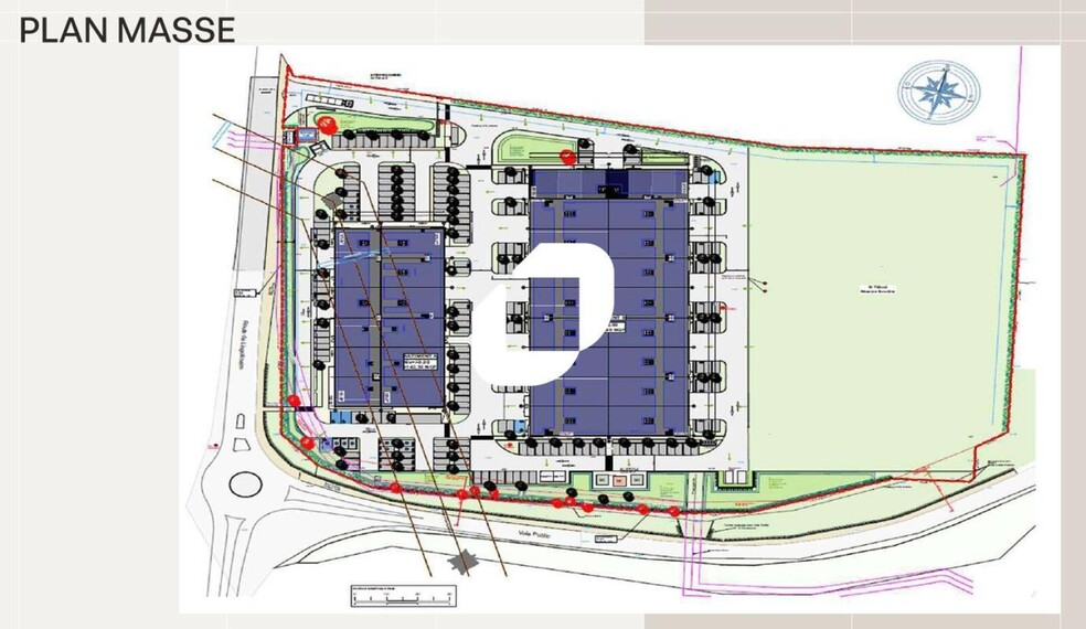 2 Route De Lingolsheim, Geispolsheim à louer - Plan de site - Image 3 de 8