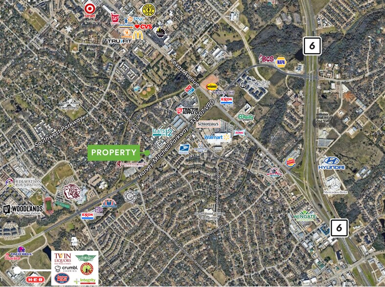 2108 Southwood Dr, College Station, TX à louer - Photo du bâtiment - Image 2 de 5