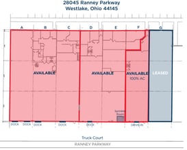 28045 Ranney Pkwy, Westlake, OH à louer Plan d’étage- Image 1 de 1