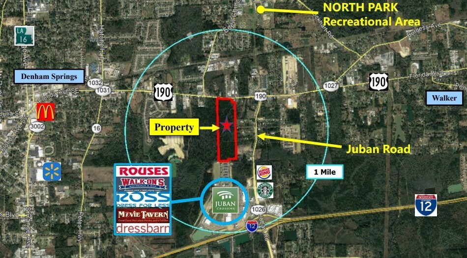 8200 Florida Blvd, Denham Springs, LA à vendre - Aérien - Image 2 de 6
