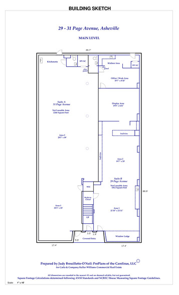 29 Page Ave, Asheville, NC for lease - Typical Floor Plan - Image 2 of 19