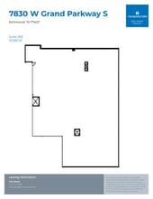 7830 W Grand Pky S, Richmond, TX for lease Floor Plan- Image 1 of 1
