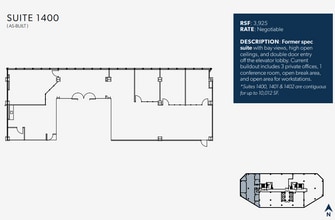 610 W Ash St, San Diego, CA for lease Floor Plan- Image 1 of 1