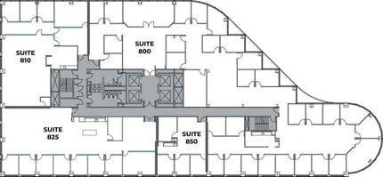 4270 Executive Sq, La Jolla, CA for lease Floor Plan- Image 2 of 7