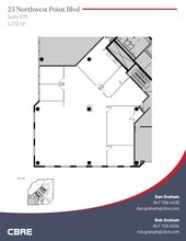 25 NW Point Blvd, Elk Grove Village, IL for lease Floor Plan- Image 1 of 3