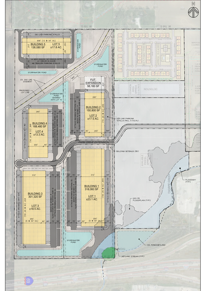700 West St, Pendleton, IN à louer - Plan de site - Image 2 de 2
