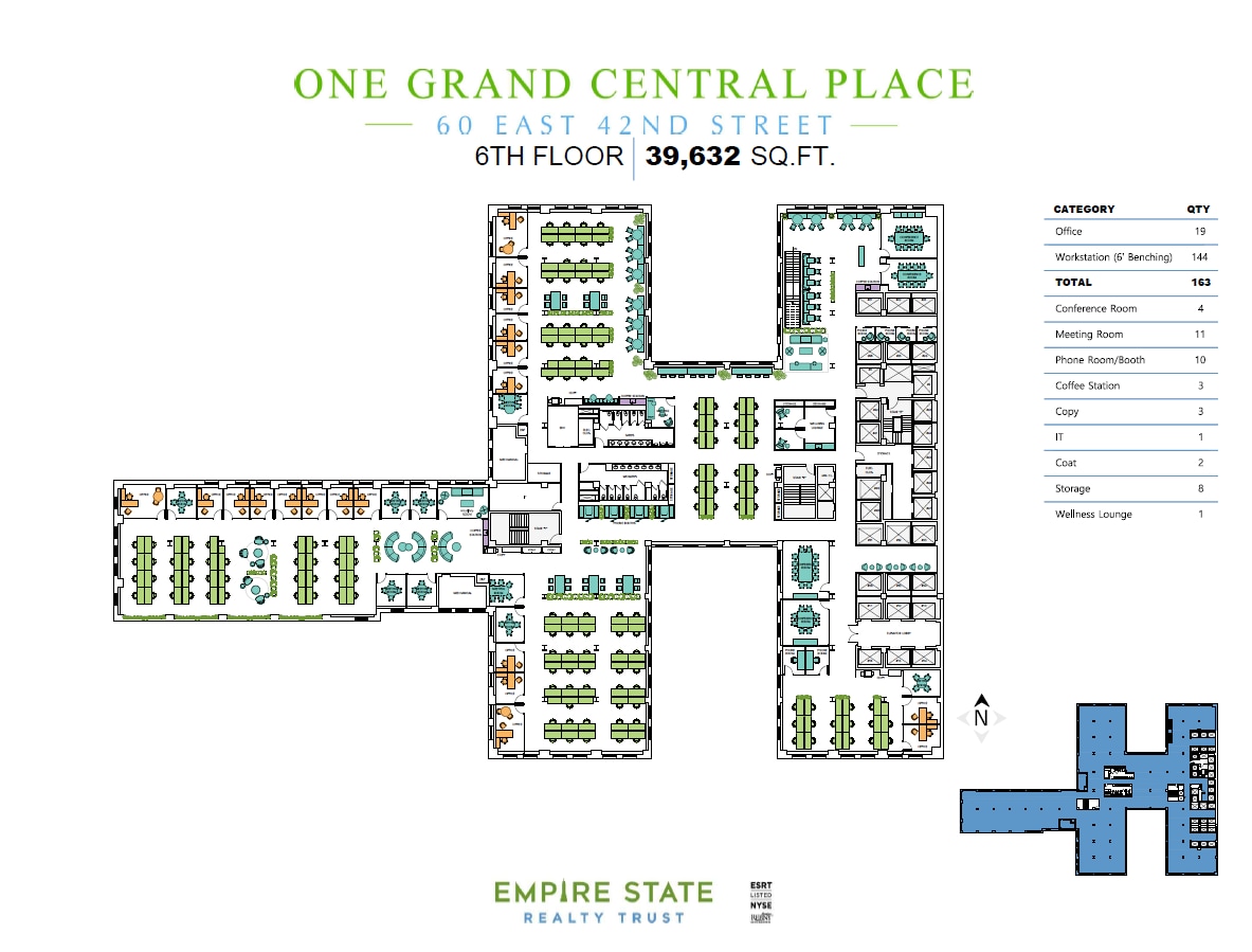 60 E 42nd St, New York, NY for lease Floor Plan- Image 1 of 4