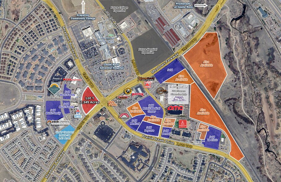 Meadows - Town Center, Castle Rock, CO à vendre - Photo du bâtiment - Image 1 de 1
