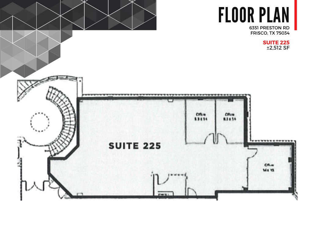 6351 Preston Rd, Frisco, TX for lease Floor Plan- Image 1 of 1