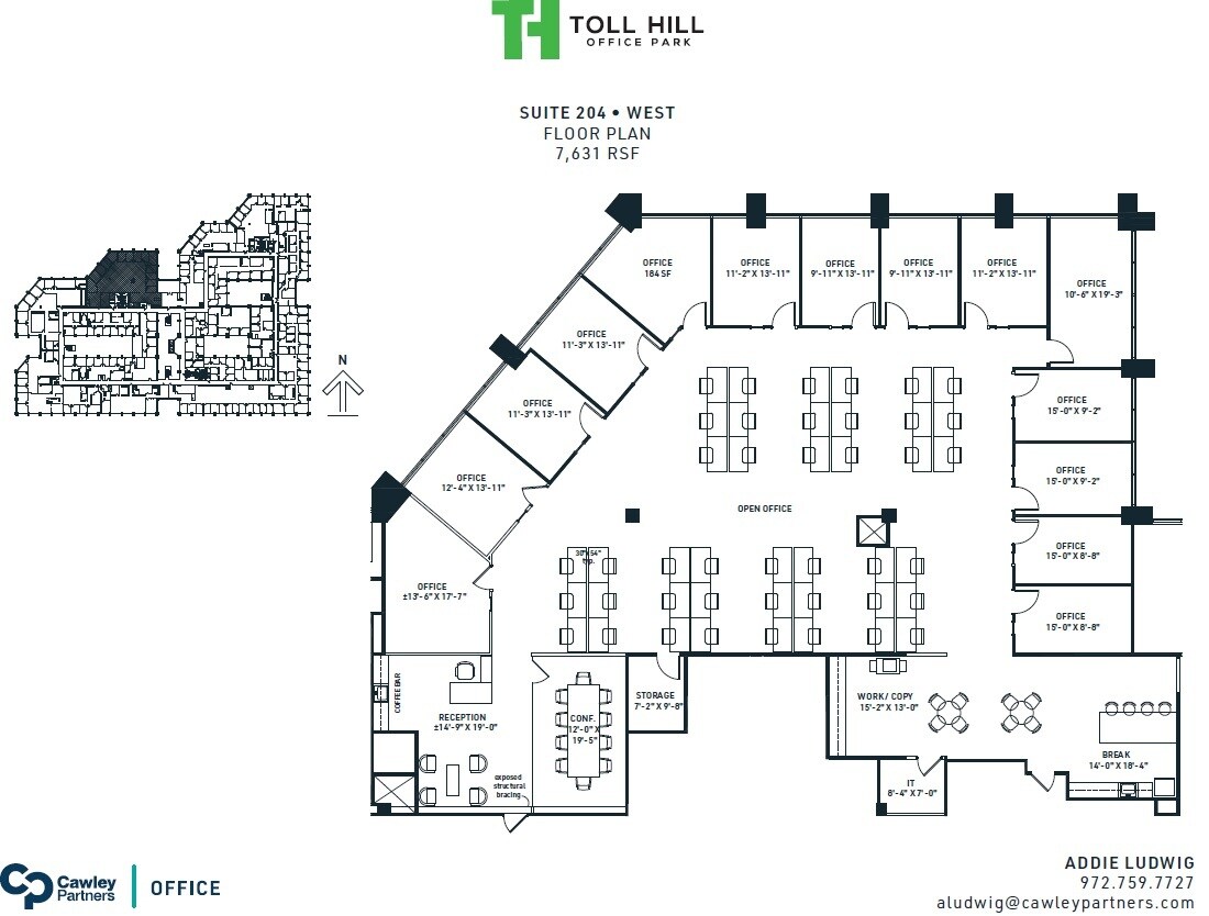 5310 Harvest Hill Rd, Dallas, TX à louer Plan d  tage- Image 1 de 8