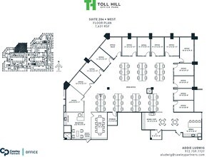 5310 Harvest Hill Rd, Dallas, TX à louer Plan d  tage- Image 1 de 8