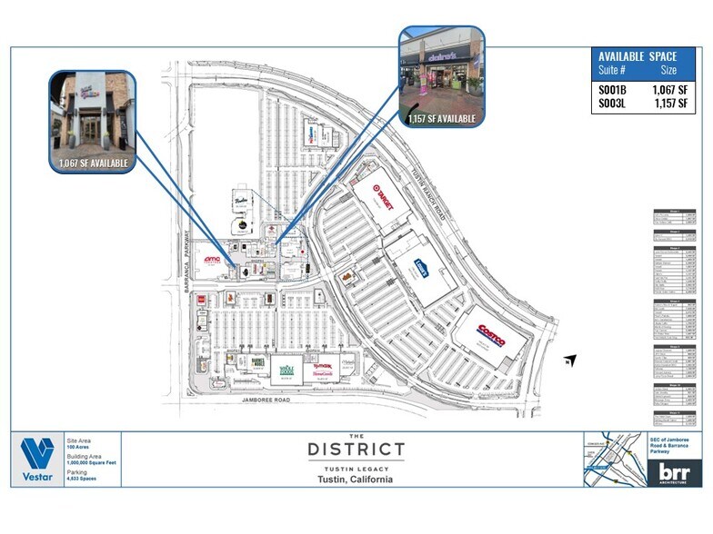 2201-2895 Park Ave, Tustin, CA à louer - Plan de site - Image 3 de 31