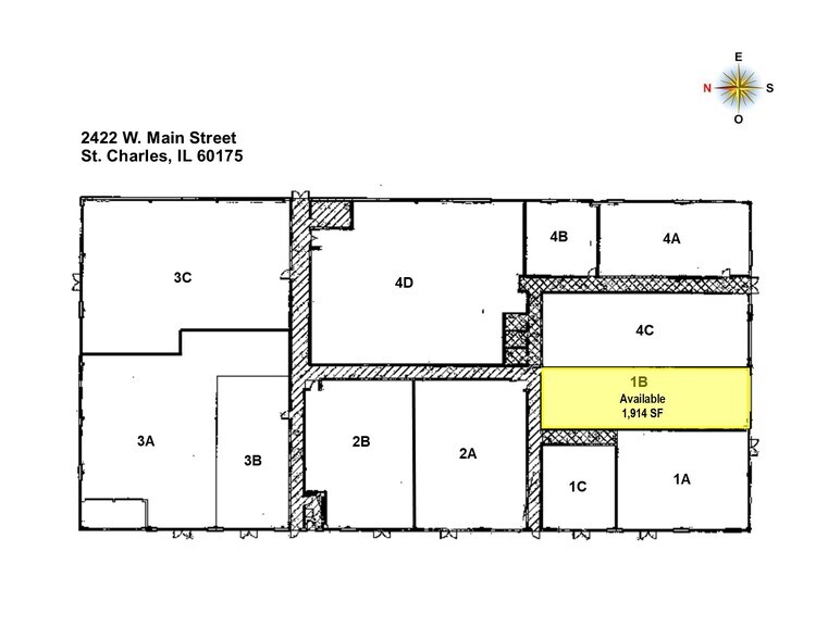 2422 W Main St, St Charles, IL à louer - Photo du bâtiment - Image 2 de 2