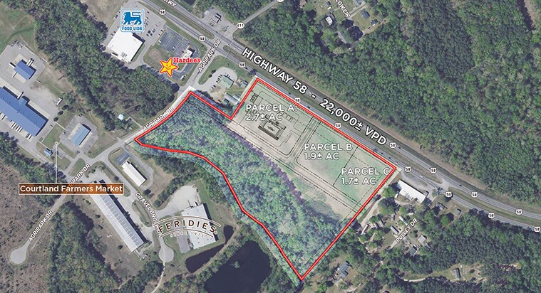 Southampton Pky, Courtland, VA for sale Primary Photo- Image 1 of 2