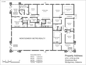 4751-4759 Woodmere Blvd, Montgomery, AL for lease Interior Photo- Image 2 of 5