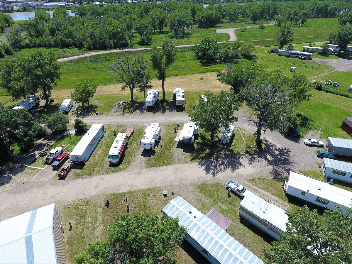 1003 W Bell St, Glendive, MT for sale Aerial- Image 1 of 8