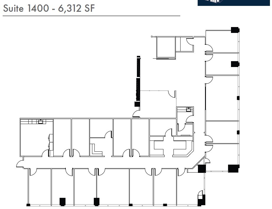 10440 N Central Expy, Dallas, TX for lease Floor Plan- Image 1 of 2