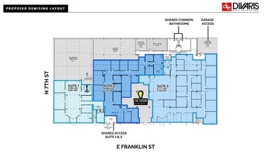 700 E Franklin St, Richmond, VA for lease Floor Plan- Image 1 of 1