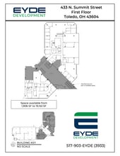 433 N Summit St, Toledo, OH à louer Plan de site- Image 1 de 1