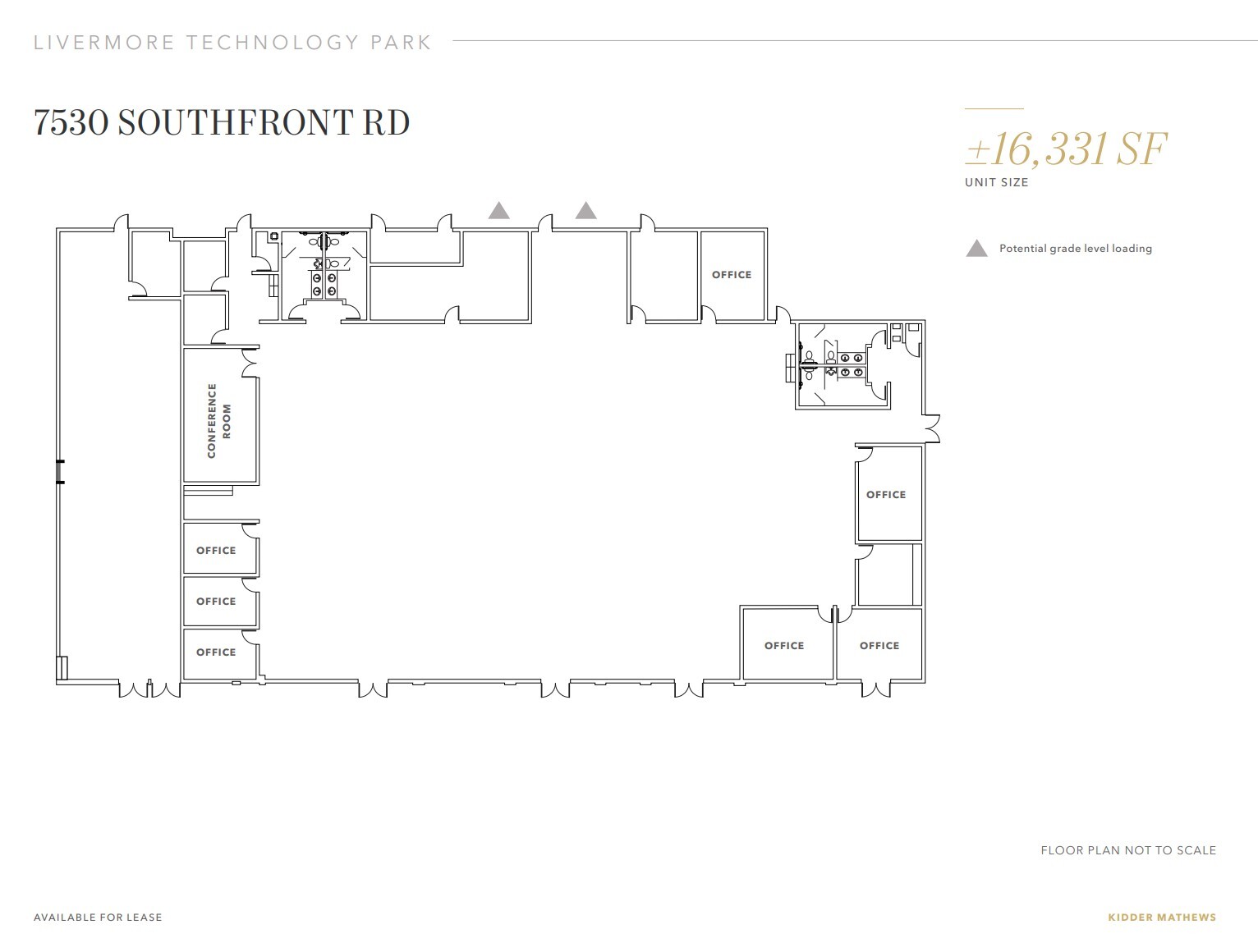 7633 Southfront Rd, Livermore, CA à louer Plan d’étage- Image 1 de 1