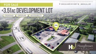 Plus de détails pour 3453 W State Highway 18, Manila, AR - Terrain à vendre