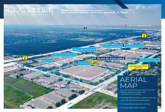 3800 Brittmoore Rd, Houston, TX à louer Aérien- Image 2 de 2