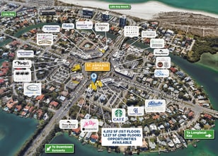 443 John Ringling Blvd, Sarasota, FL - Aerial  map view