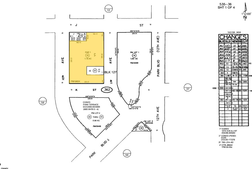 302-390 11th Ave, San Diego, CA à vendre - Plan cadastral - Image 1 de 1