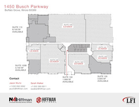 1450 Busch Pky, Buffalo Grove, IL à louer Plan d  tage- Image 2 de 2