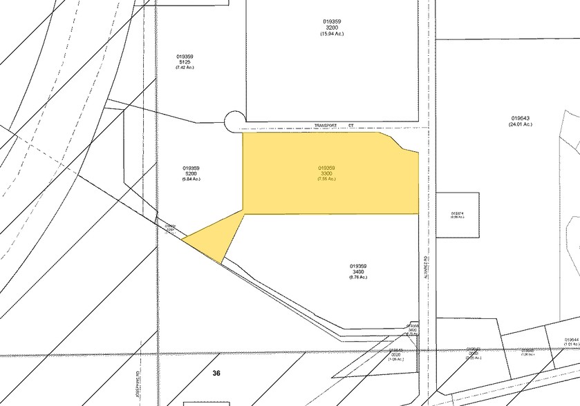 13910 Alvarez Rd, Jacksonville, FL à louer - Plan cadastral - Image 2 de 12