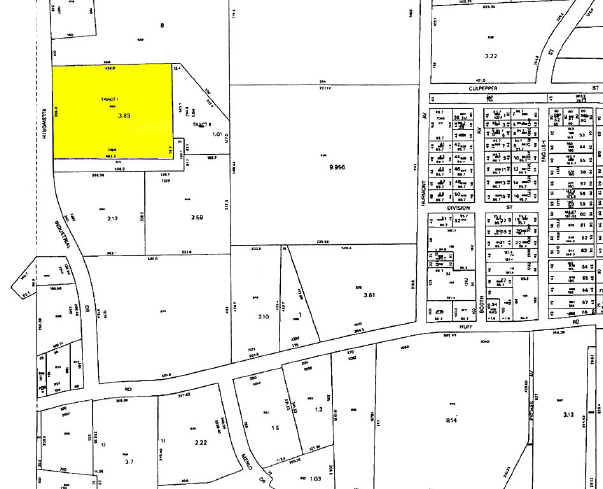 1359 Ellsworth Industrial Dr, Atlanta, GA à louer - Plan cadastral - Image 2 de 6